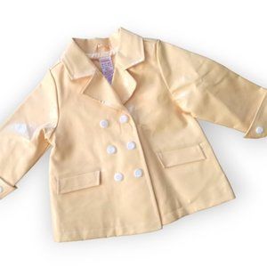 Gymboree girl toddler baby yellow raincoat 18-24 month